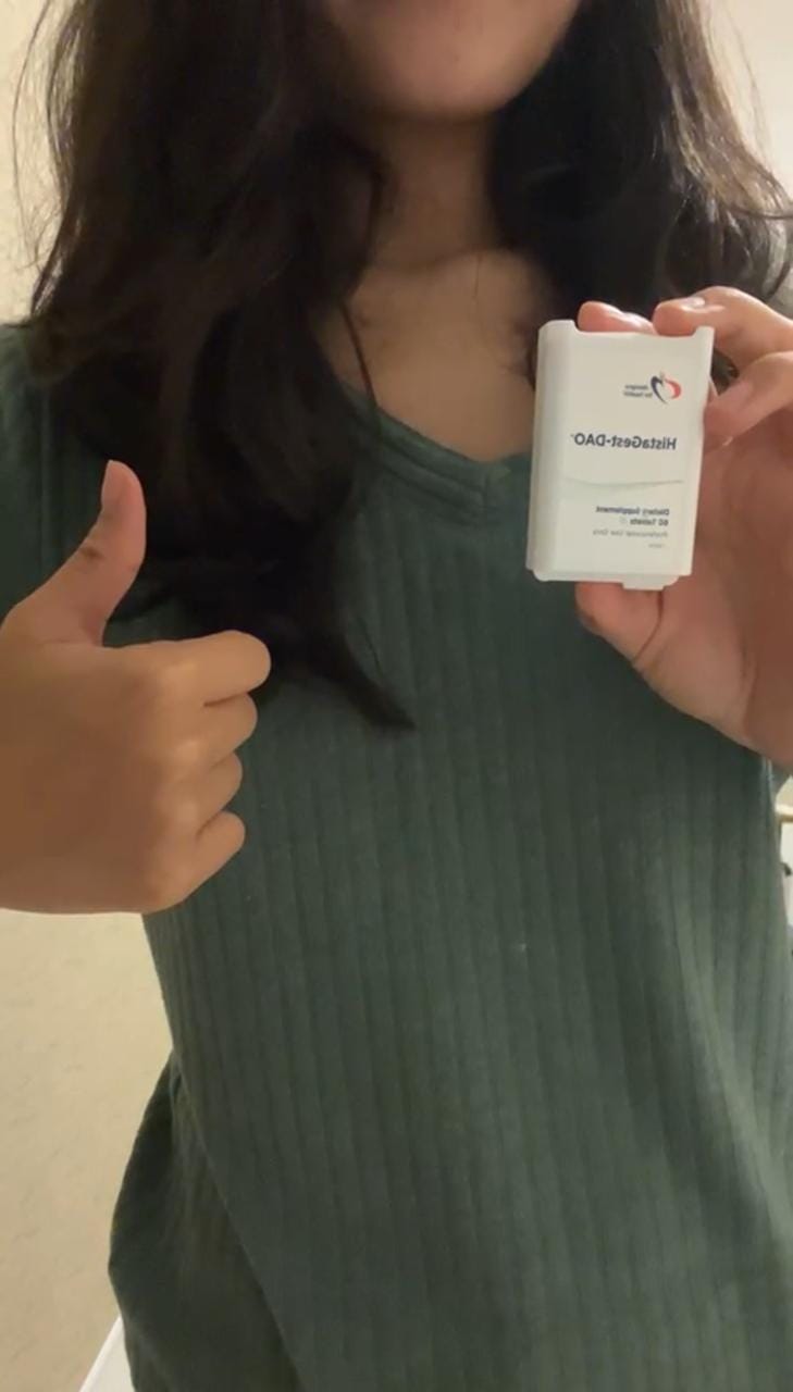 Customer photo review of Histagest DAO • 60 Cápsulas