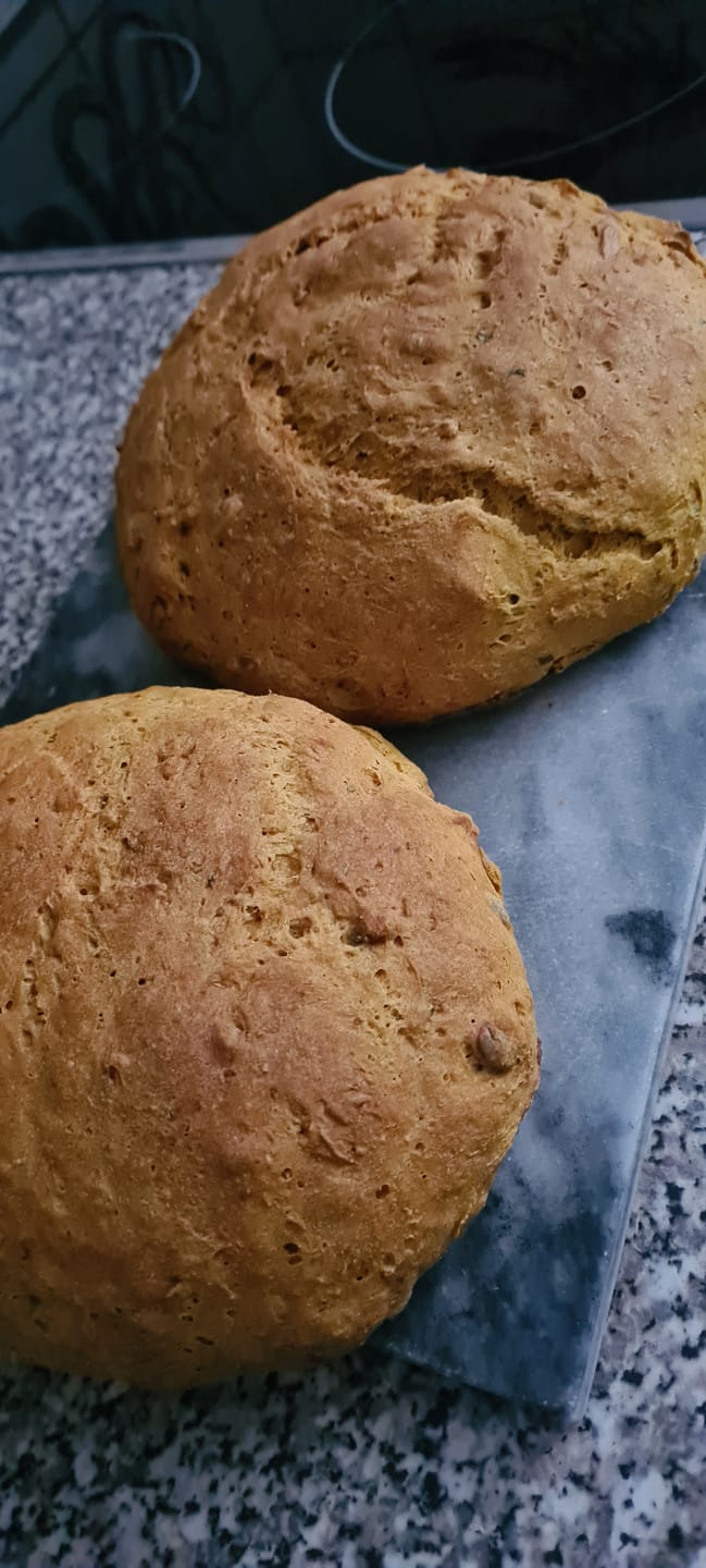 Customer photo review of Kürbisbrot Backmischung mit Kürbiskernen vom Hof