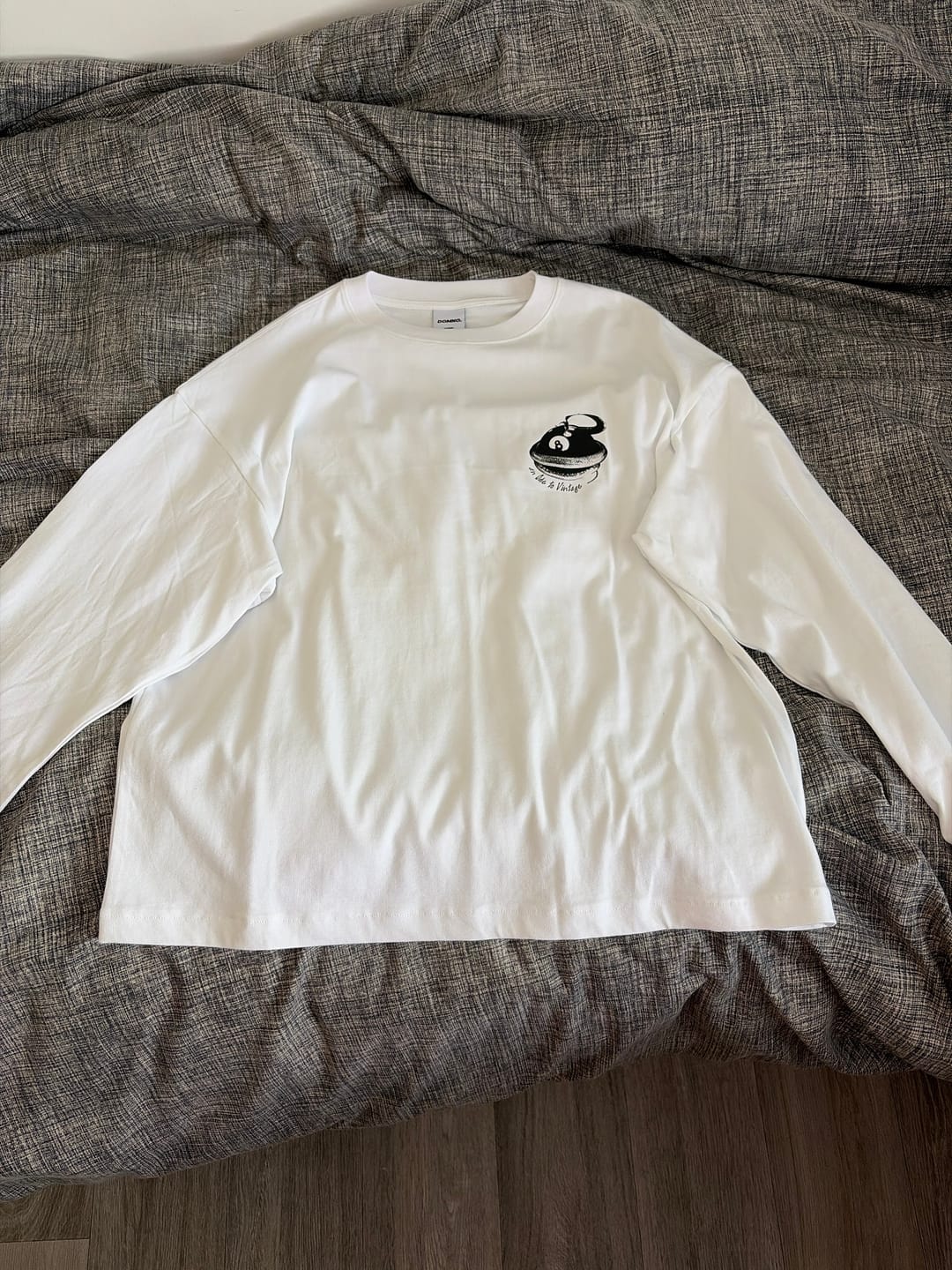 Customer photo review of Call Your Shots Long-Sleeve Tee
