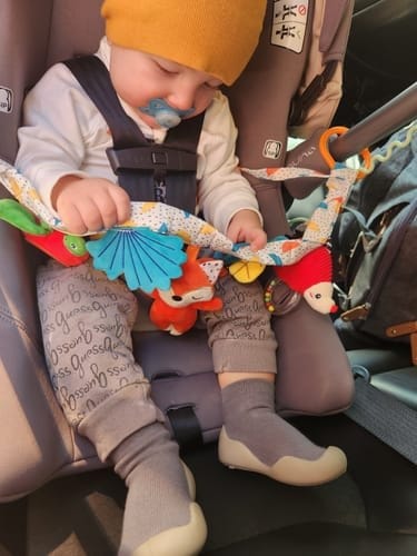 Customer photo review of Kinder Sockenschuhe | Rutschfeste Lauflernschuhe für Kleinkinder