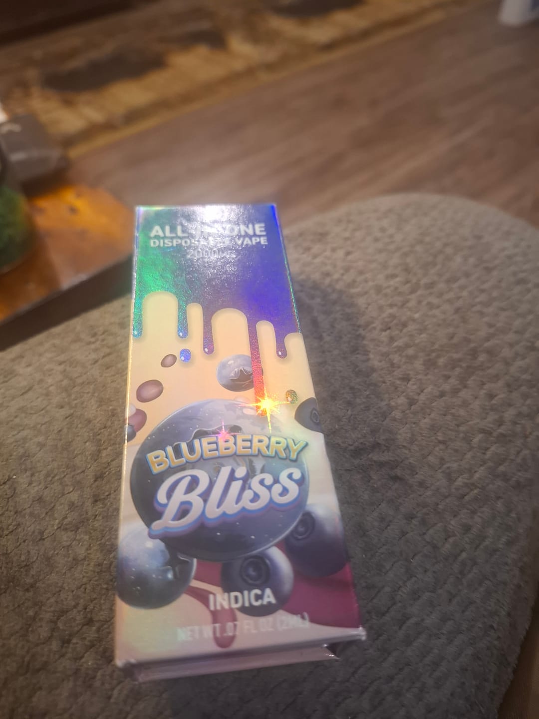 Customer photo review of Hit Stick - 2G THCa Blueberry Bliss - Indica