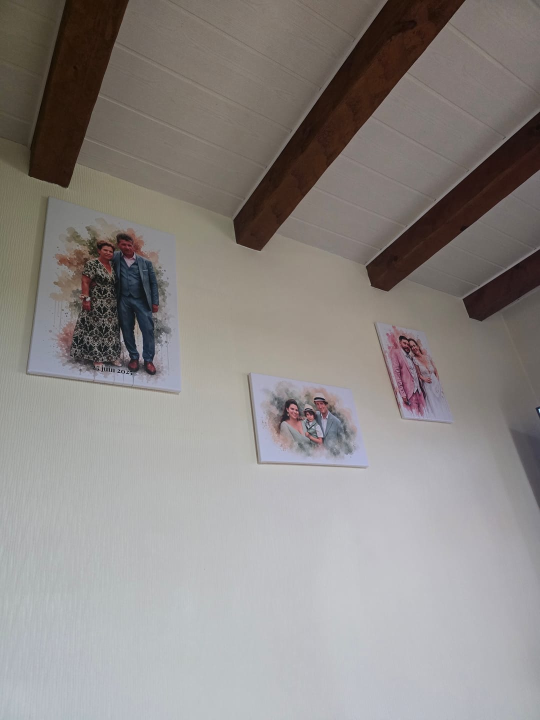 Customer photo review of Votre photo en œuvre d'art – avec aperçu en direct, sur poster ou toile