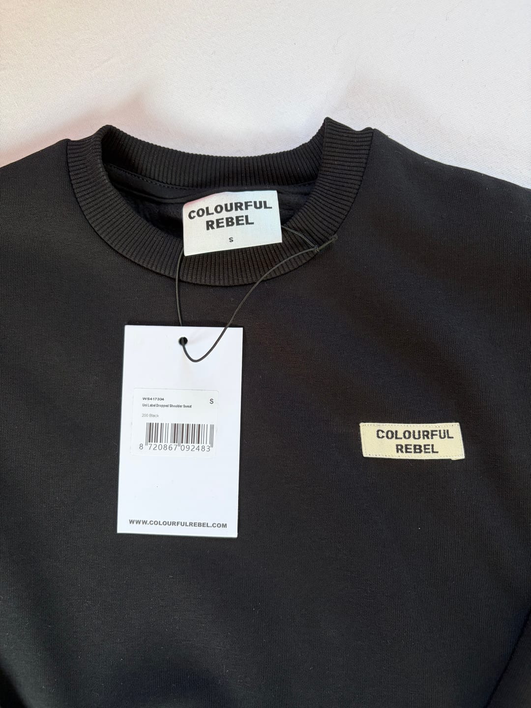 Customer photo review of Label Sweat | Black