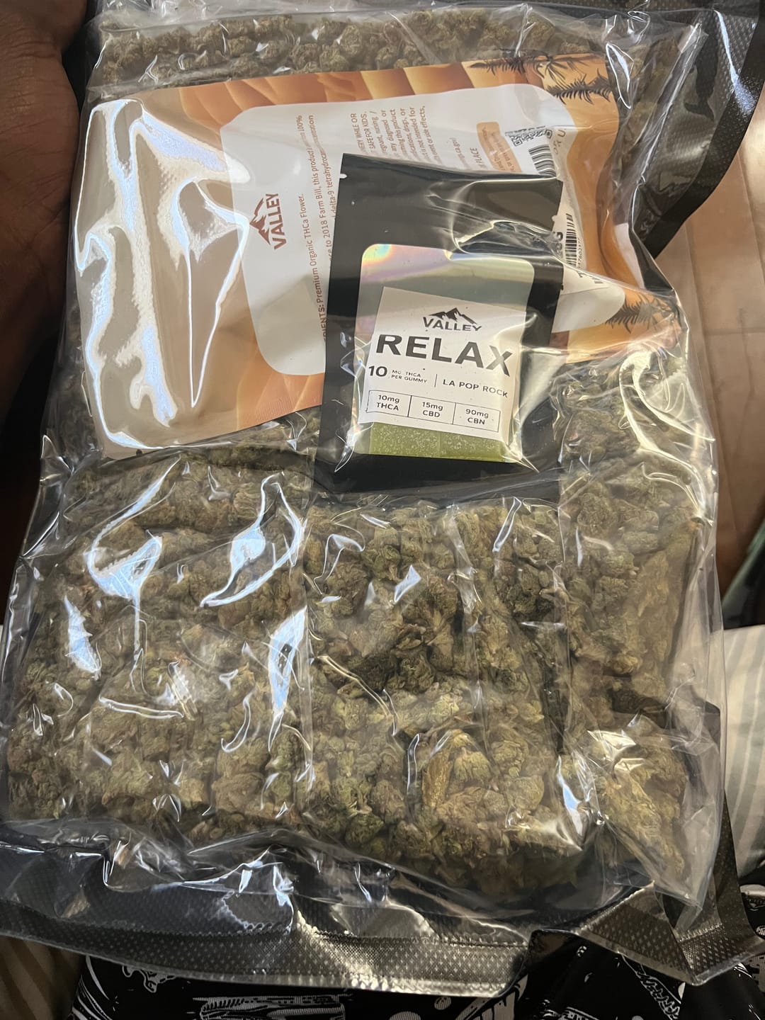 Customer photo review of Glitter Bomb THCa Smalls (Half-Price Wholesale Clearance)