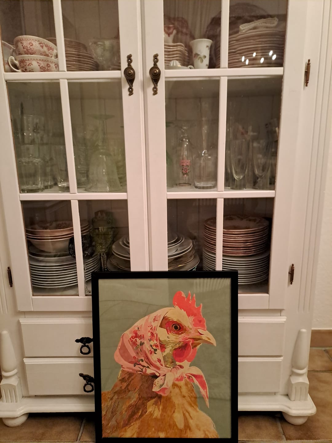 Customer photo review of Malen nach Zahlen - Coquette Huhn