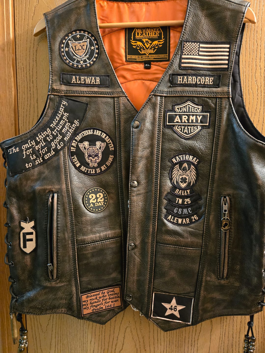 Customer photo review of 22 A Day Velcro Patch