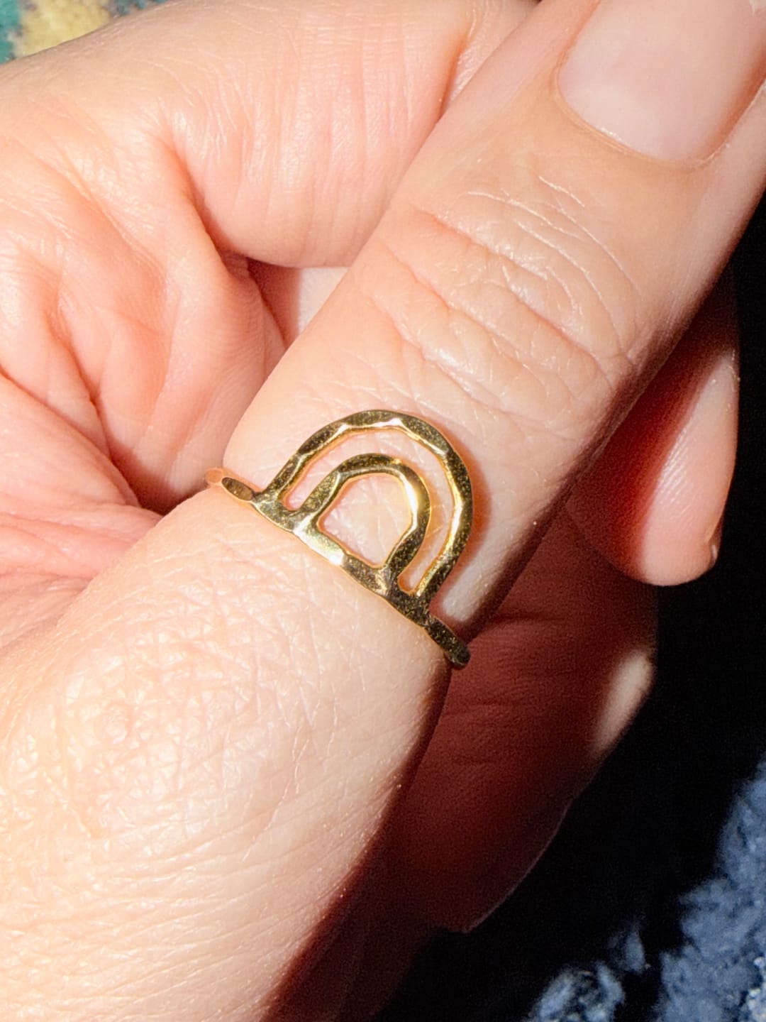 Customer photo review of Arco Iris Ring