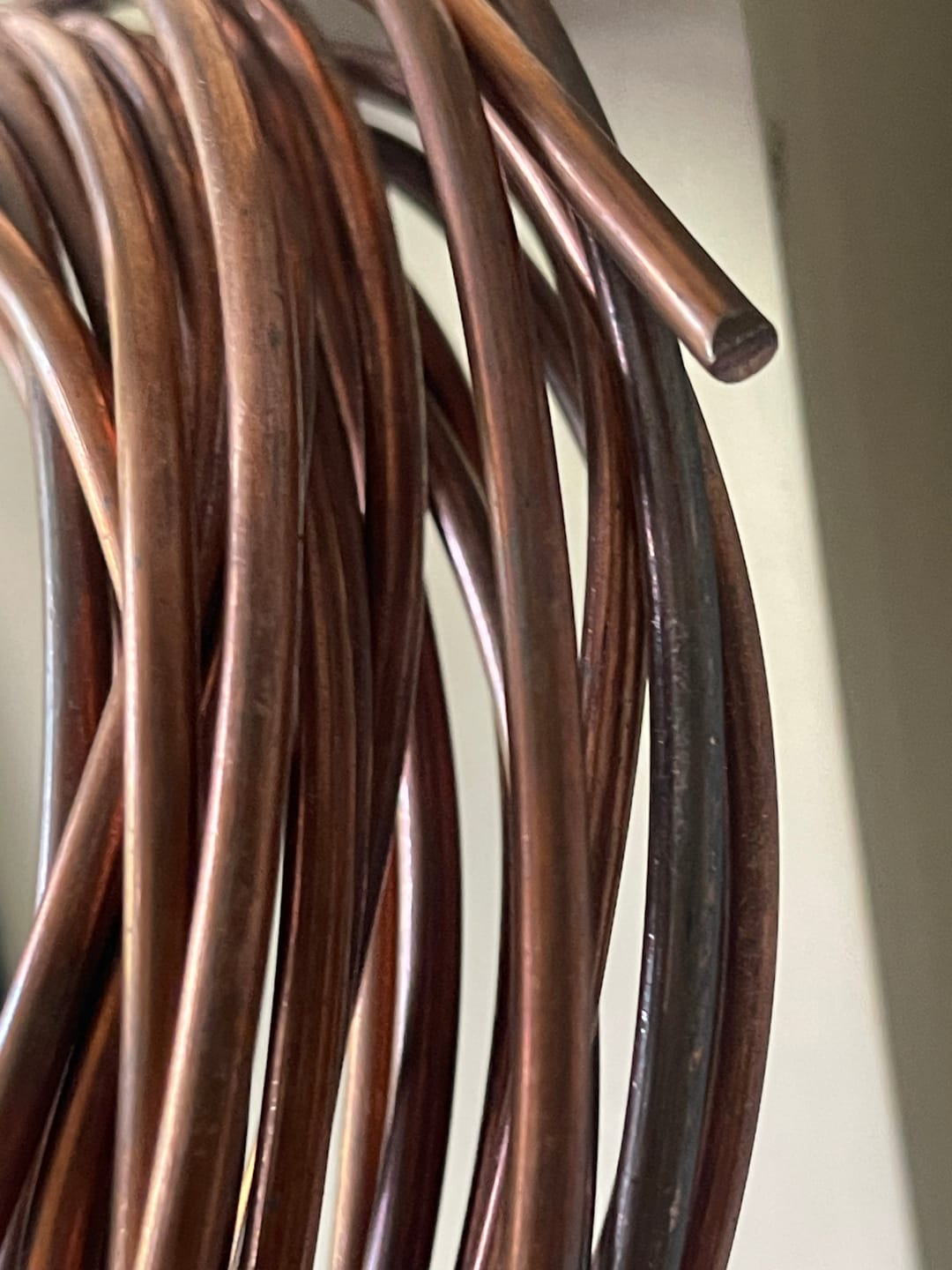 Customer photo review of Pure Copper Wire – Vastu Remedy for South-East Fire Zone & Main Door Conduction | Ideal for Plot & Toilet Blocking | 2 & 4 mm Diameter