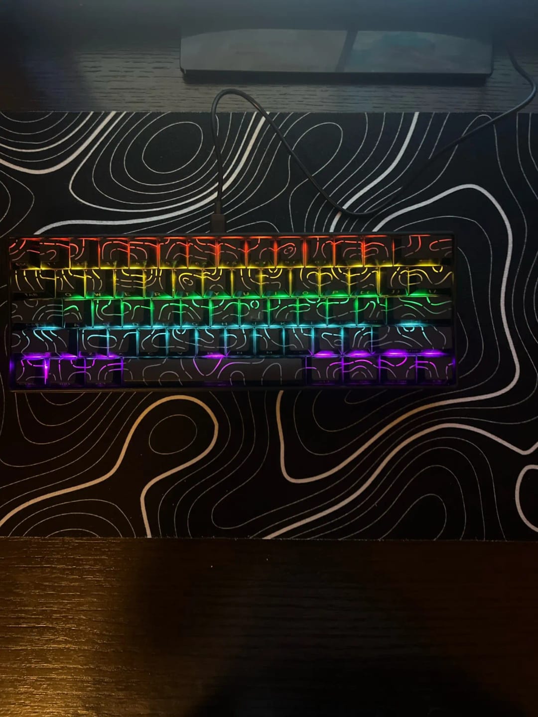 Customer photo review of APAYADO K61 Compact Wired Mechanical Keyboard