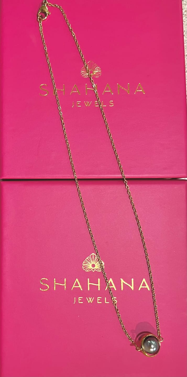 Customer photo review of Gabriella Necklace