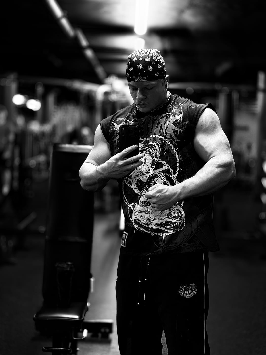Customer photo review of THE PUMP IS THE CURE - PREMIUM SLEEVELESS