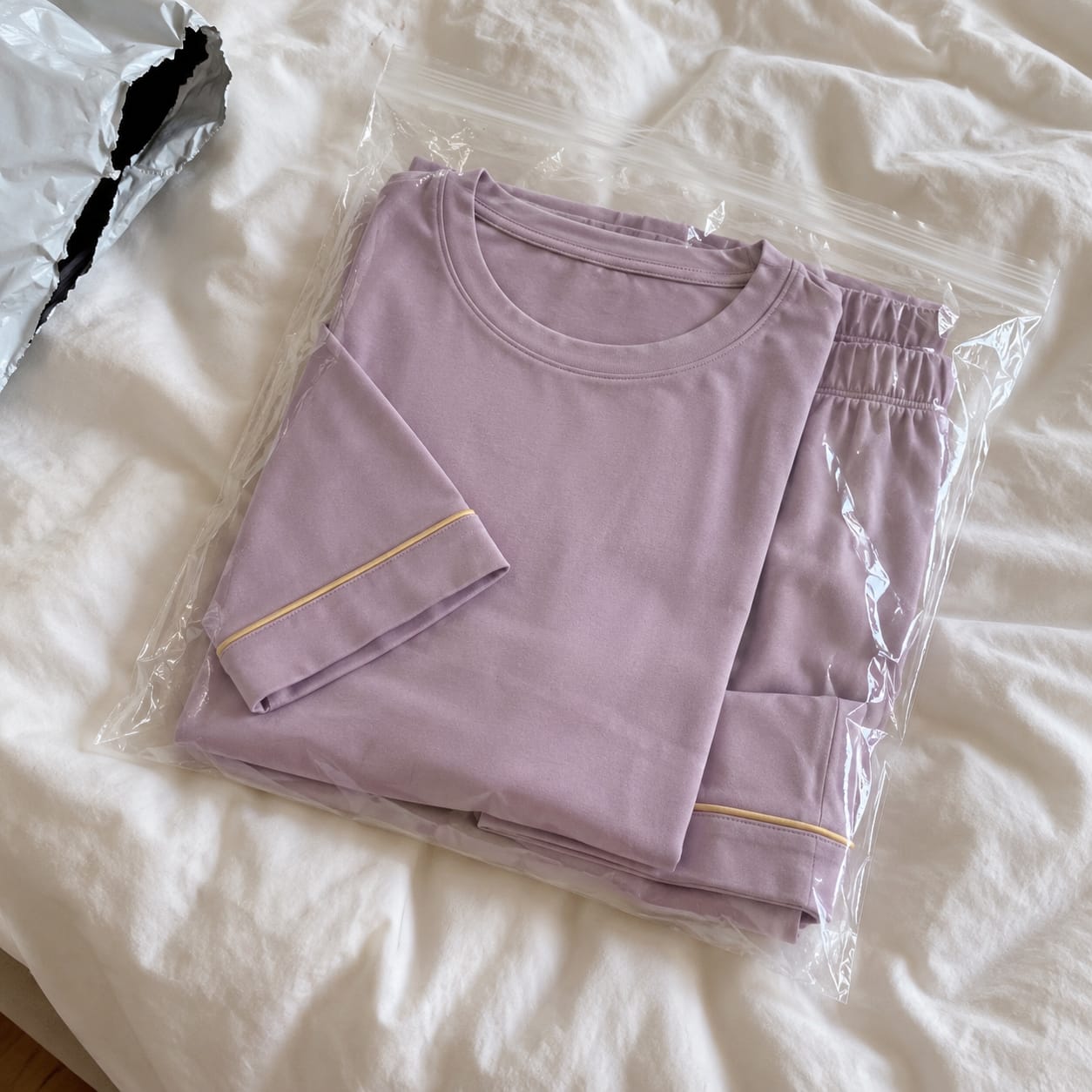 Customer photo review of Camisón Frescor – Rosa palo