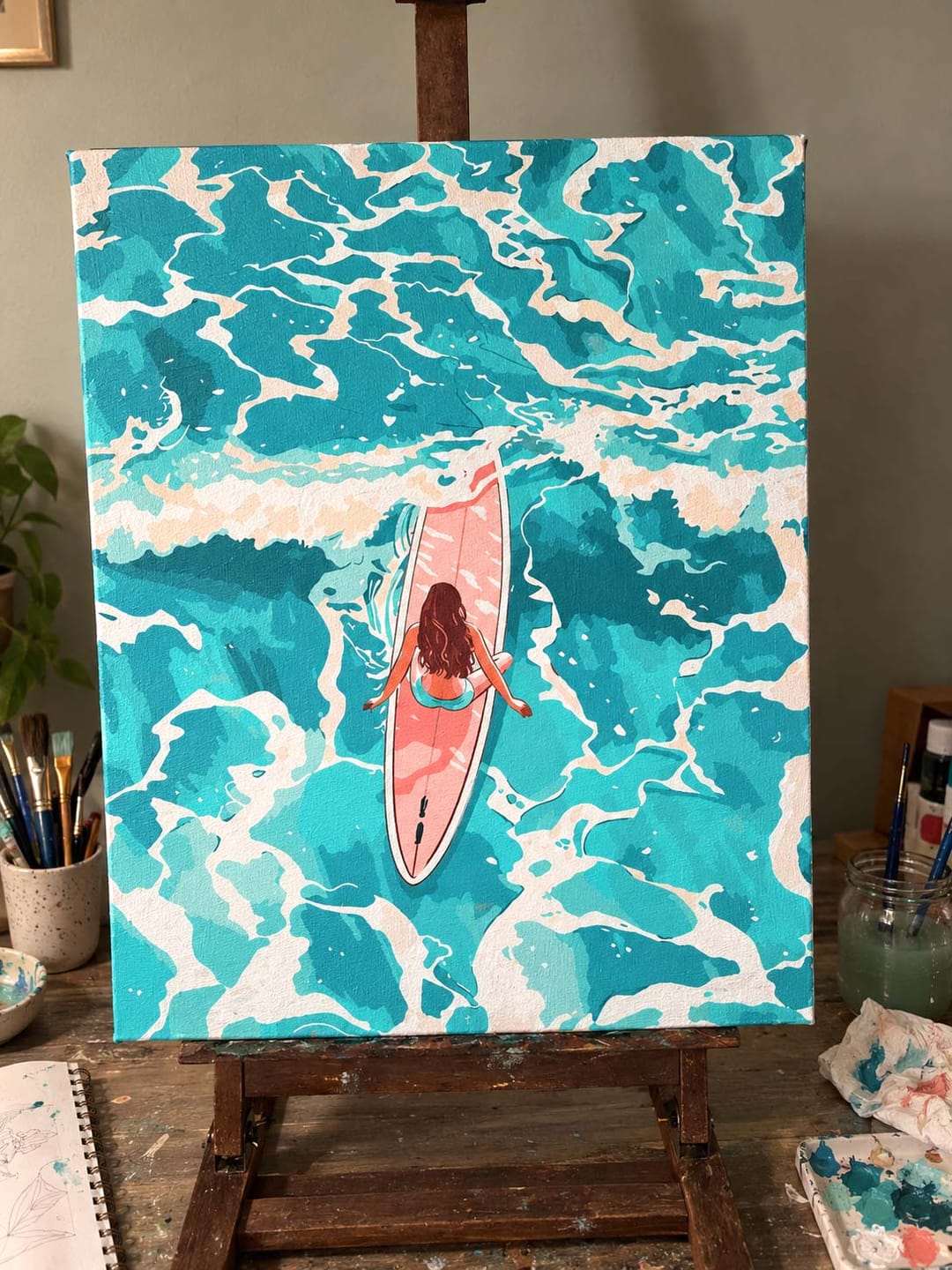 Customer photo review of Fille parmi les vagues