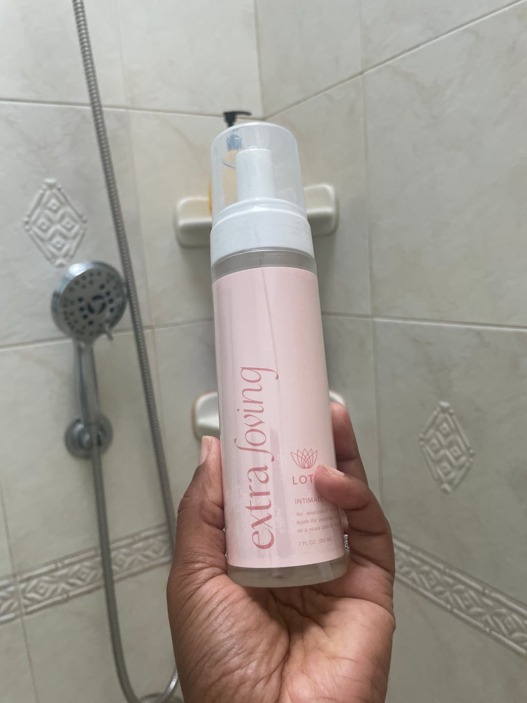 Customer photo review of Extra Loving Feminine Wash