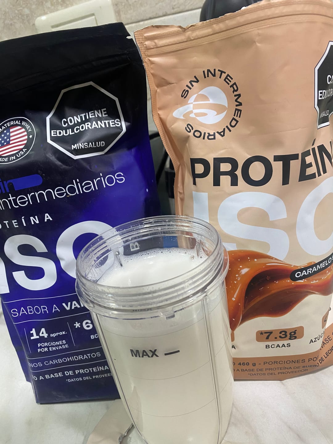Customer photo review of Proteína Aislada ISO - Caramelo Salado
