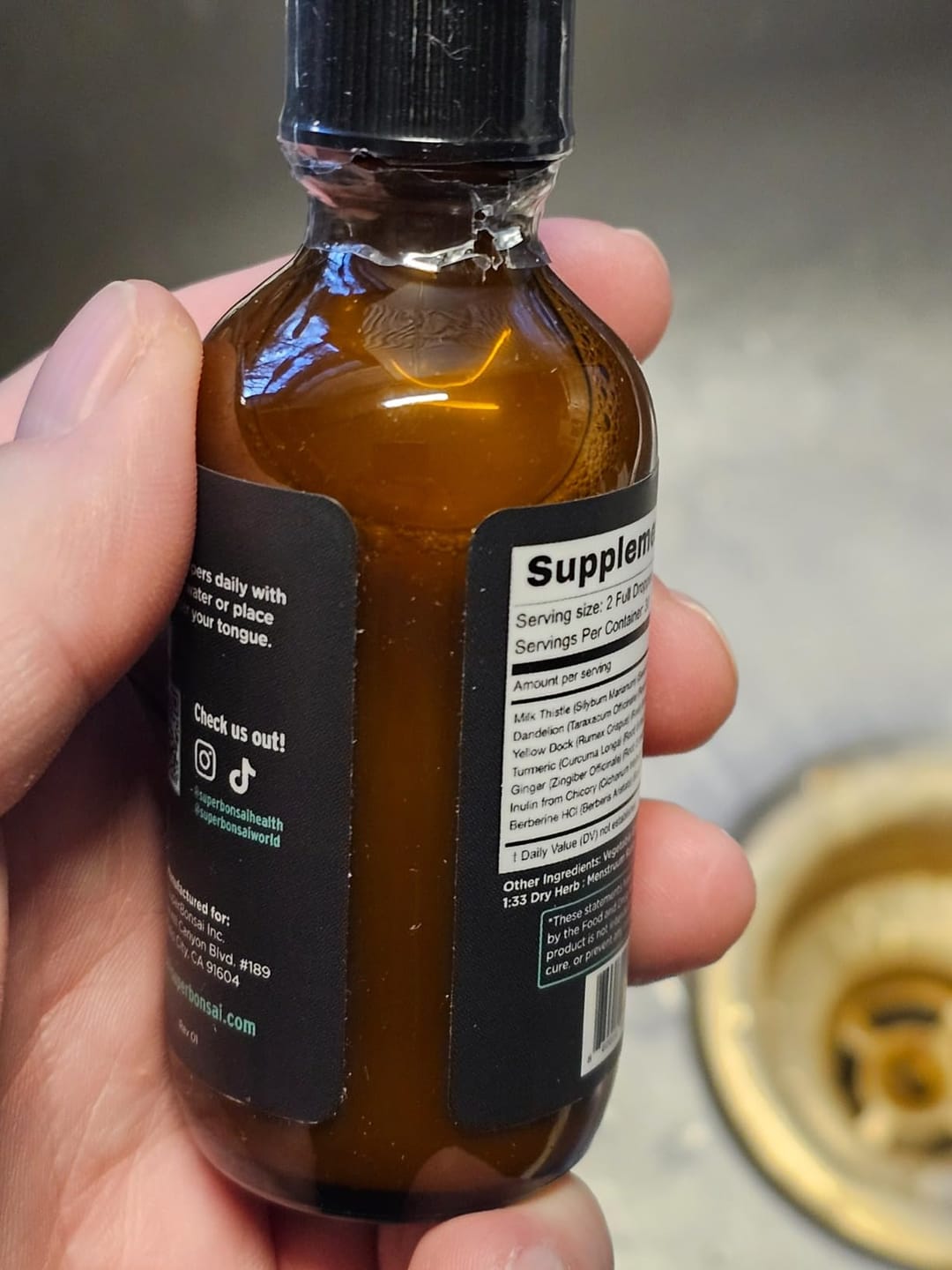 Customer photo review of Trendora Nutrition Super Liver Support