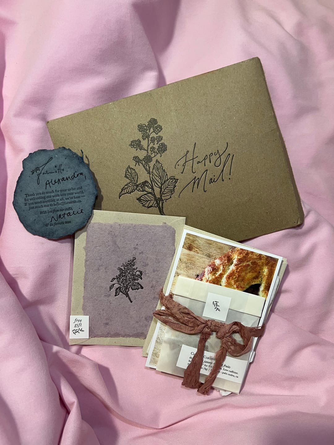 Customer photo review of Monthly Artisan Card Subscription