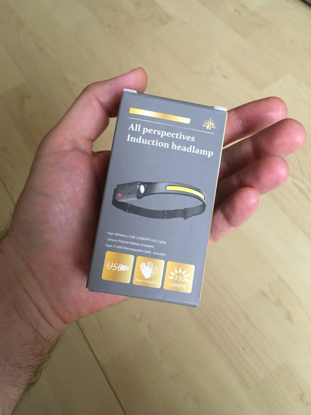 Customer photo review of Lumilight LED Headlamp™