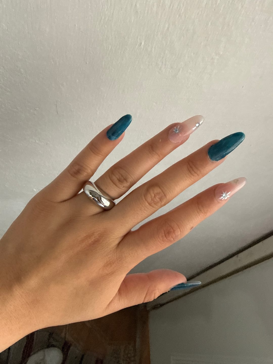 Customer photo review of Anillo Vega Plata