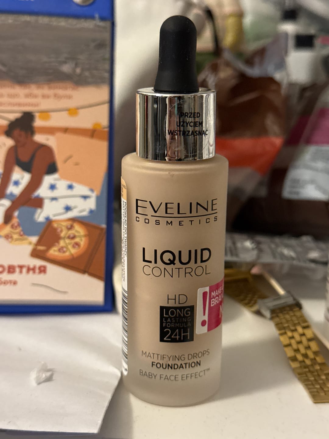 Customer photo review of Eveline Liquid Control HD Foundation