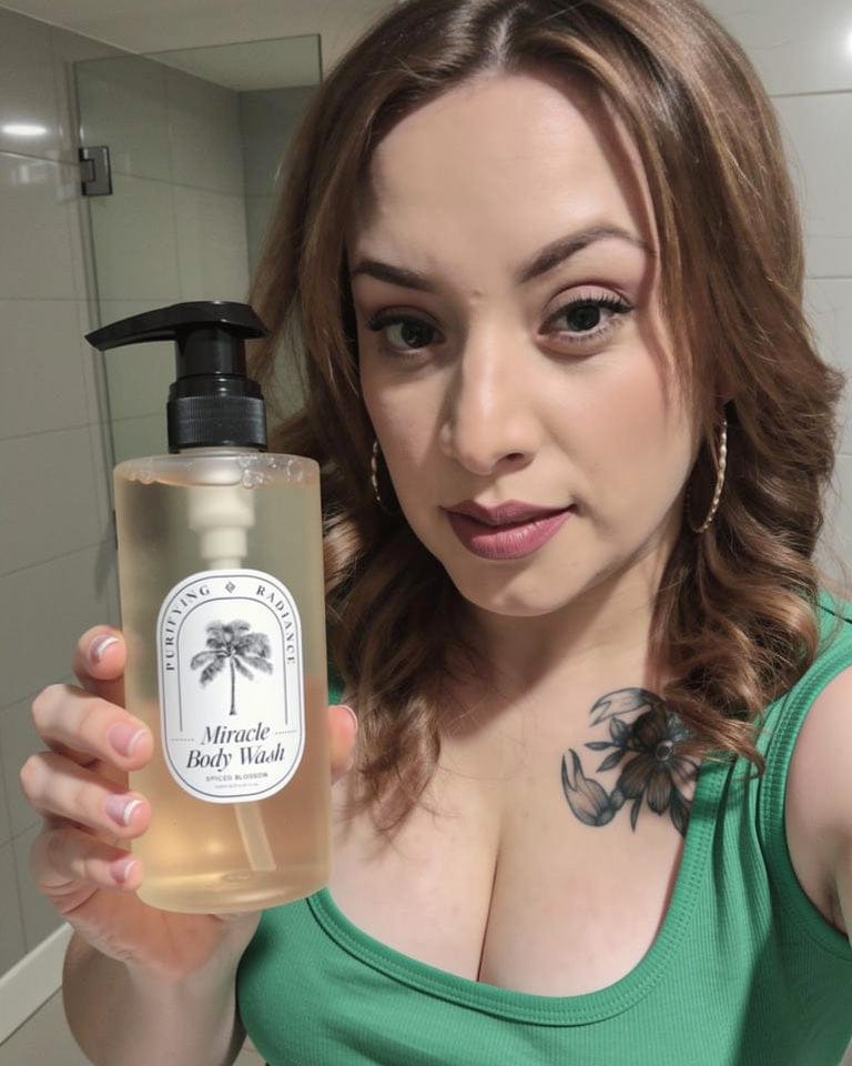 Customer photo review of Goda® Miracle Body Wash