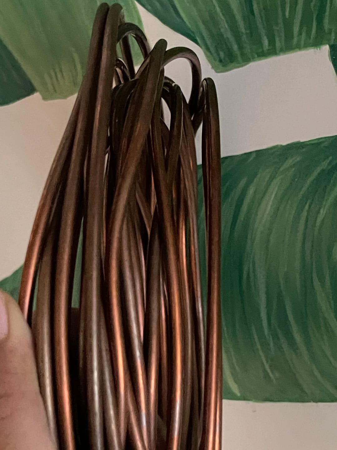 Customer photo review of Pure Copper Wire – Vastu Remedy for South-East Fire Zone & Main Door Conduction | Ideal for Plot & Toilet Blocking | 2 & 4 mm Diameter