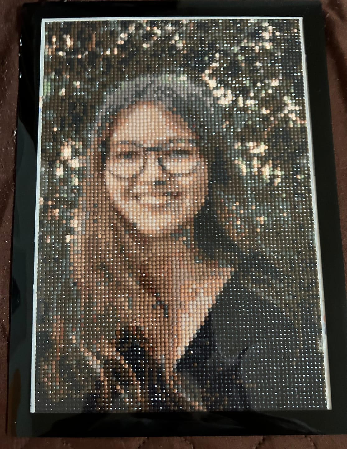 Customer photo review of Diamond Painting eigenes Bild