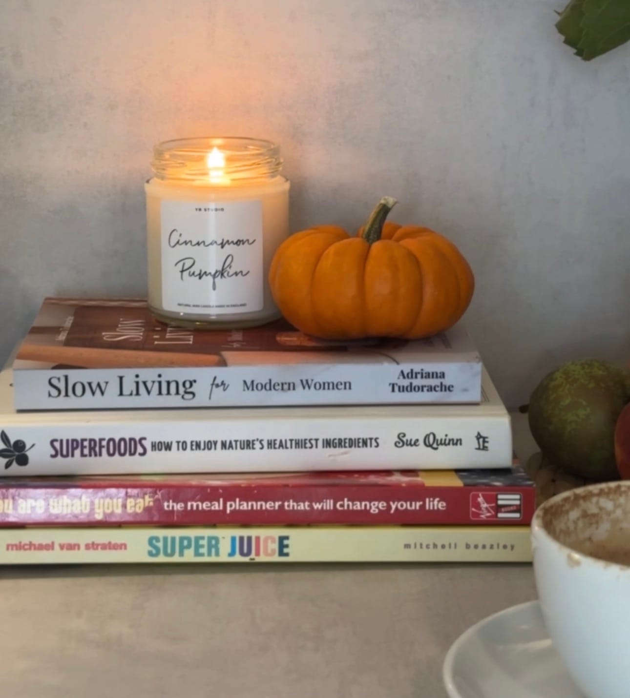 Customer photo review of Cinnamon Pumpkin Candle