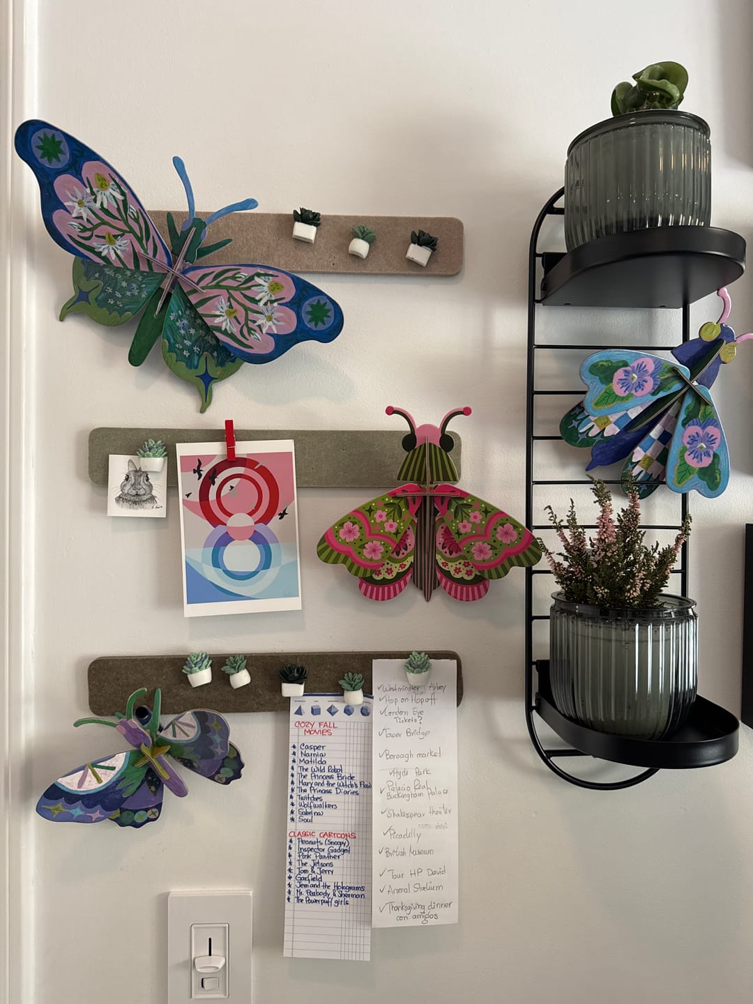 Customer photo review of SAGE MIDI MOTH - Wall Art 3D Puzzle Kit