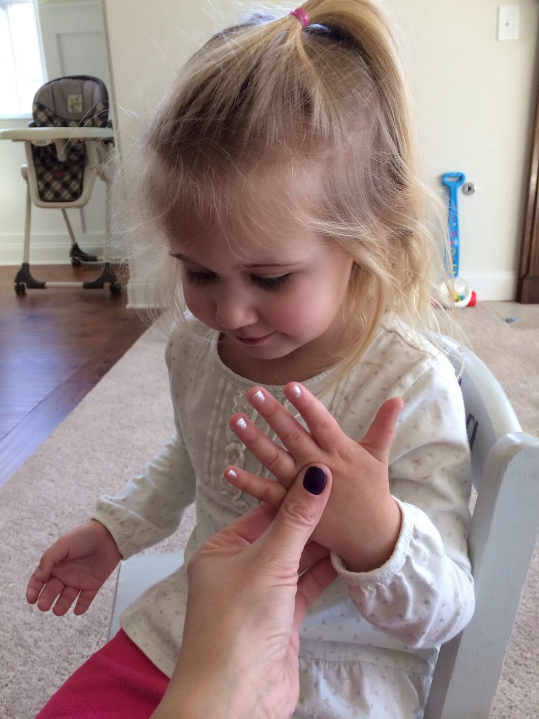 Customer photo review of Marcadores de uñas para niñas
