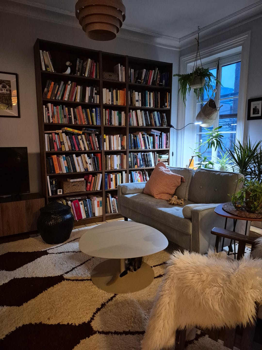 Customer photo review of Beige and Brown Moroccan Wool Rug – Handmade Beni Mrirt Carpet