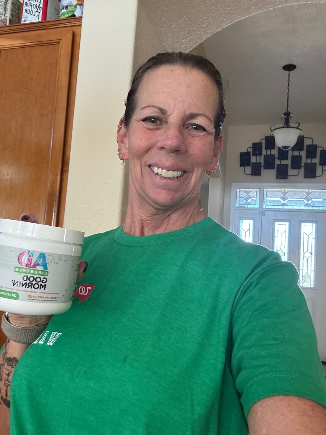 Customer photo review of Good Mornin | Detox and Gut Performance Drink