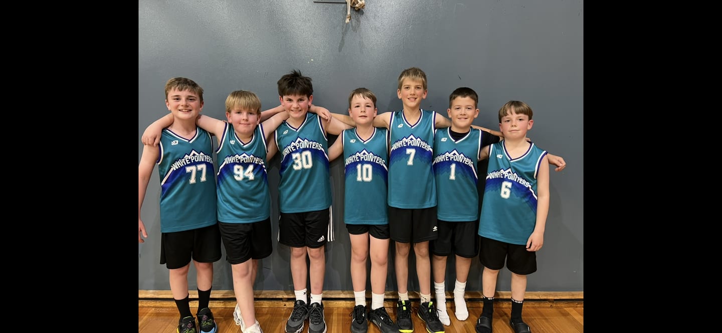 Customer photo review of Horizon Basketball Jersey - Teal & Purple