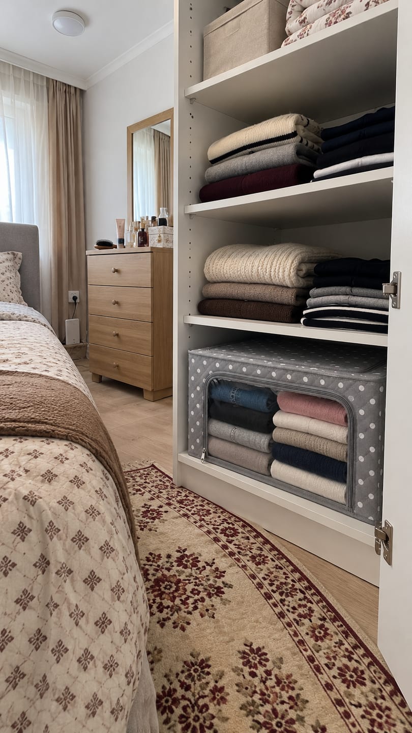 Customer photo review of Katlanabilir Demir İskeletli Saklama Hurcu
