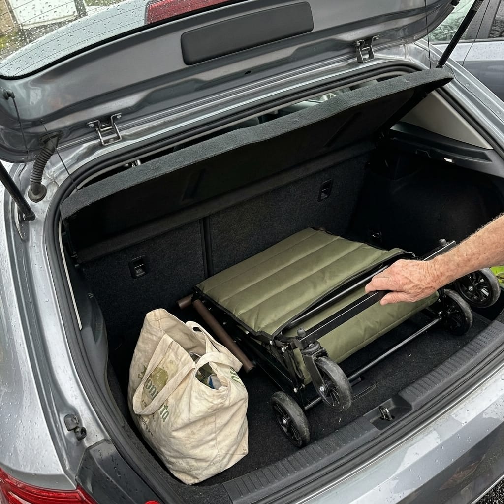 Customer photo review of Silla plegable