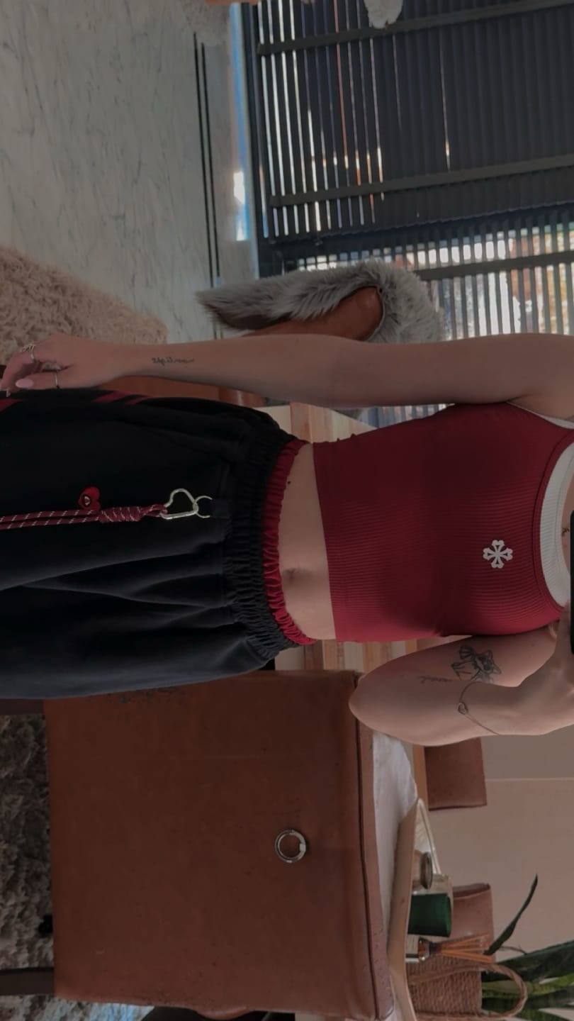 Customer photo review of Aelfric Eden Contrast Layered Padded Cami Top
