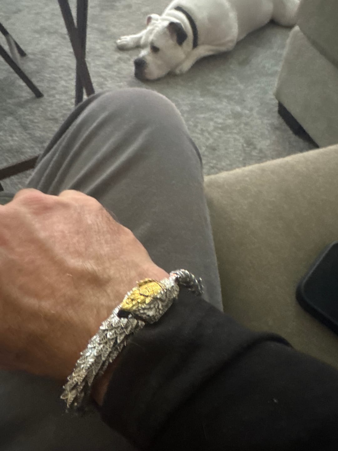 Customer photo review of Jörmungandr - The World Serpent Bracelet