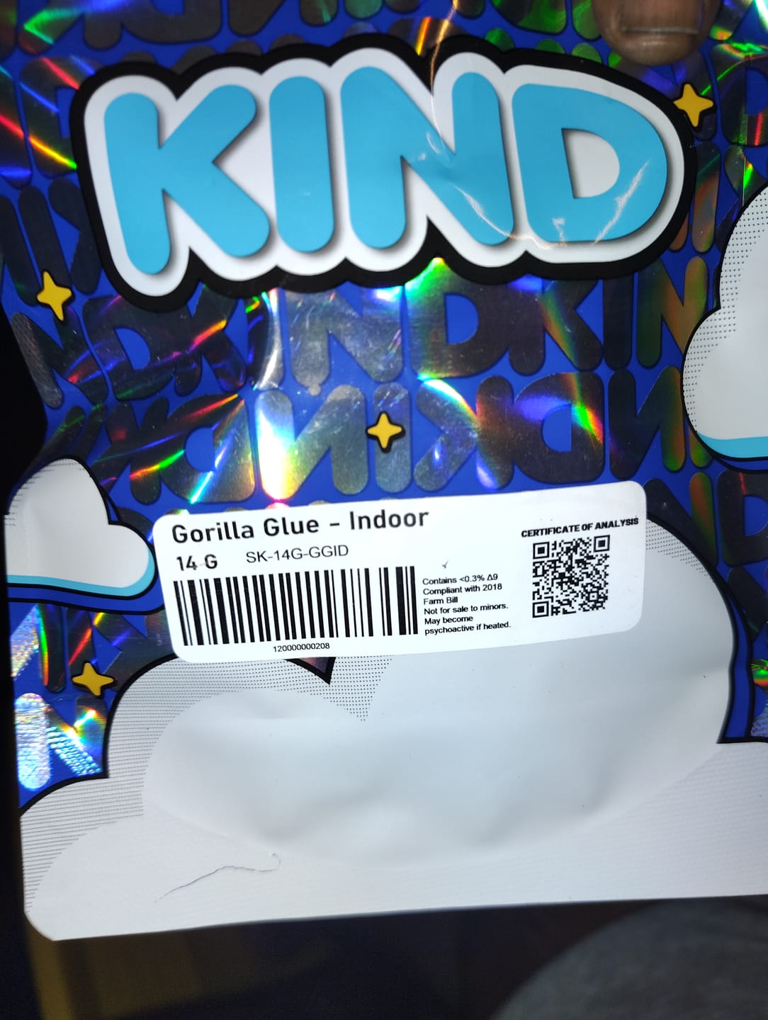 Customer photo review of KIND - Gorilla Glue - Indoor - 14 Grams - Hybrid