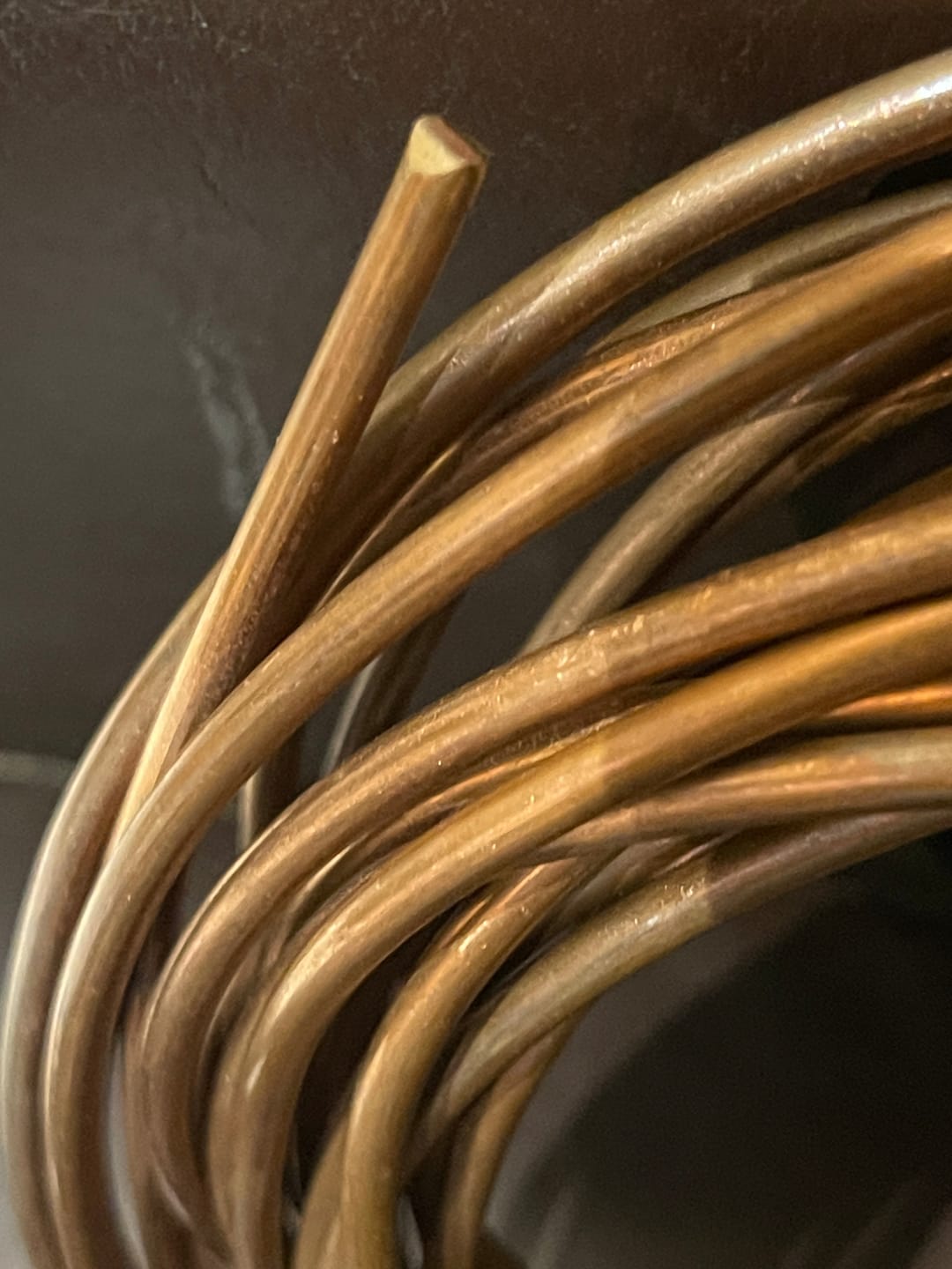 Customer photo review of Pure Copper Wire – Vastu Remedy for South-East Fire Zone & Main Door Conduction | Ideal for Plot & Toilet Blocking | 2 & 4 mm Diameter