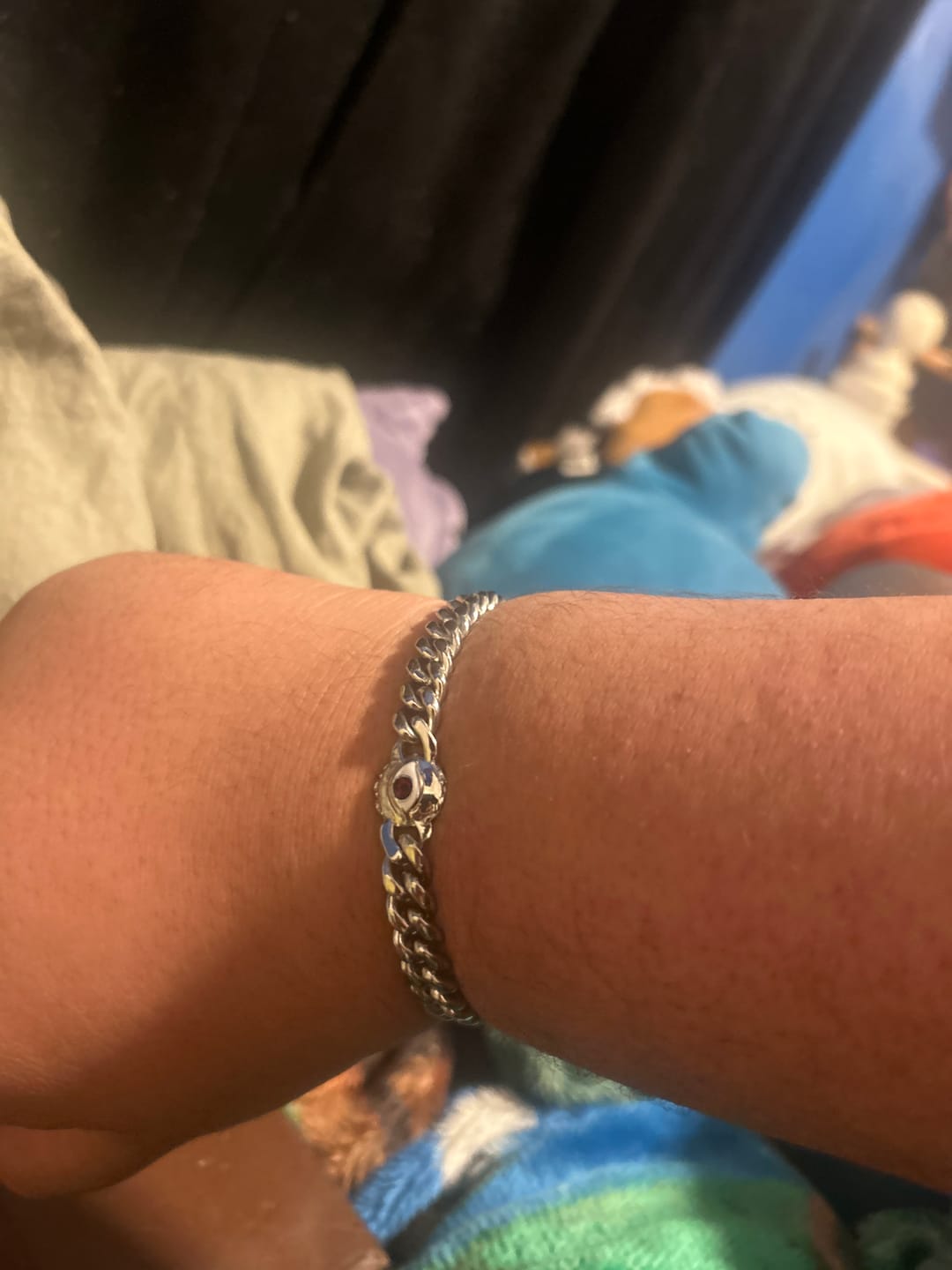 Customer photo review of EVIL EYE BRACELET