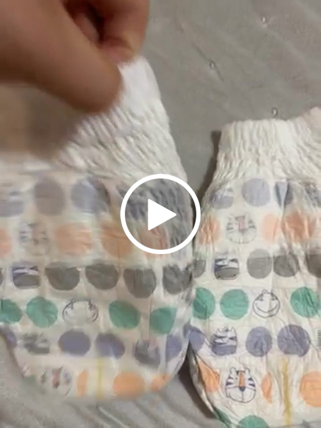 Customer video review of Huggies Extra Care Diaper Pants (Twin Pack) - Sizes 3 / 4 / 5 / 6