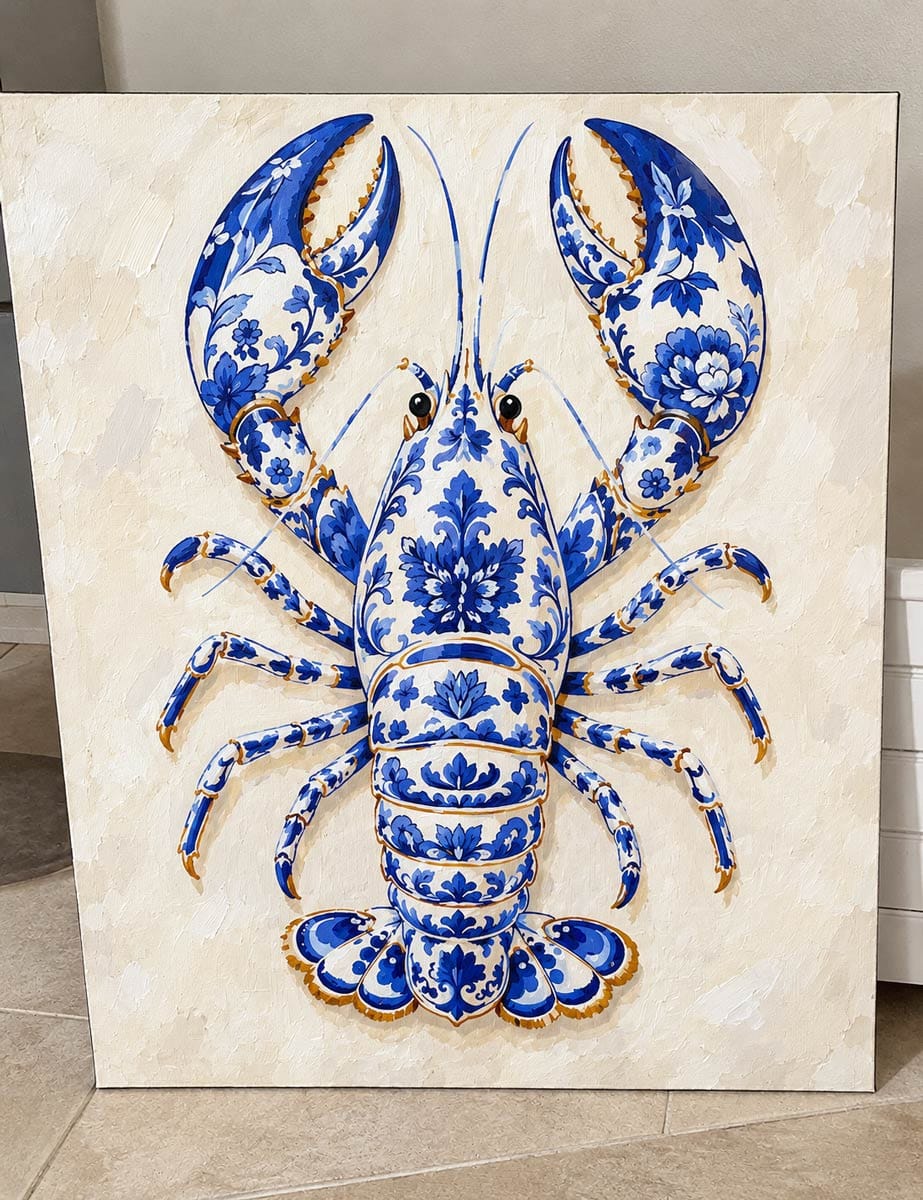 Customer photo review of Homard style Delft