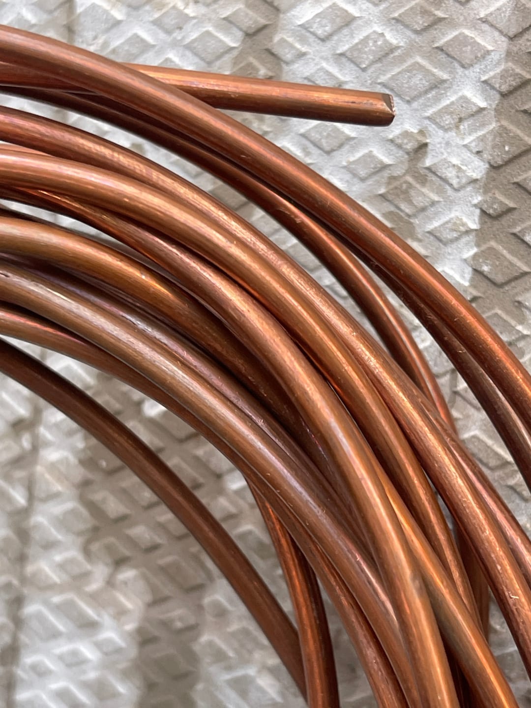 Customer photo review of Pure Copper Wire – Vastu Remedy for South-East Fire Zone & Main Door Conduction | Ideal for Plot & Toilet Blocking | 2 & 4 mm Diameter