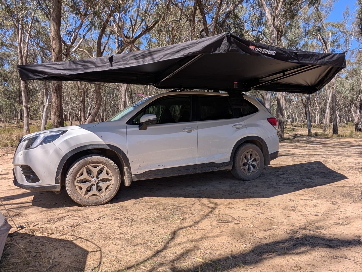 Customer photo review of OPENROAD 180 Free Standing Awning（Pre Sale.ETA:September 15）