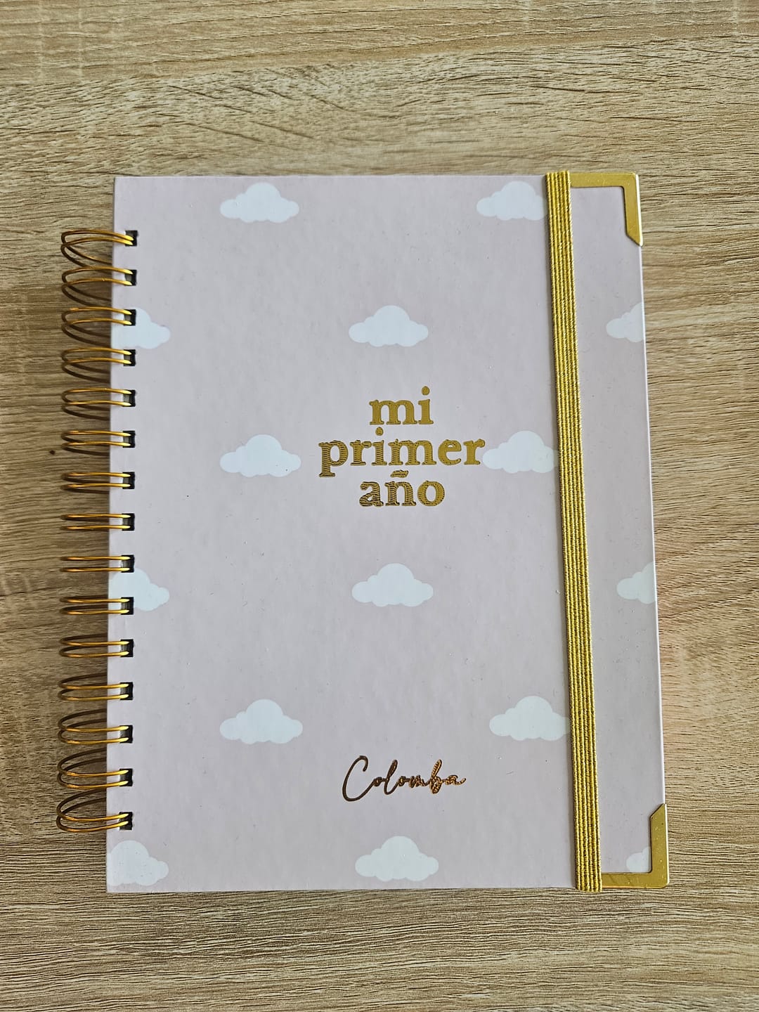 Customer photo review of Diario Único Mi Primer Año - Bliss