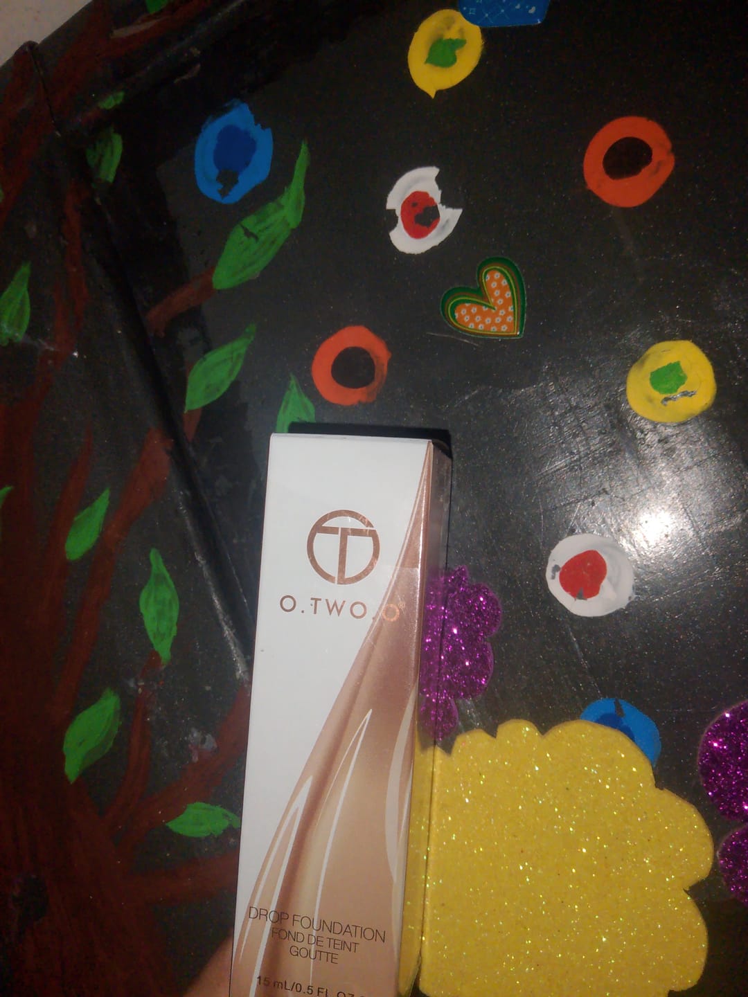 Customer photo review of O.TWO.O LIQUID DROP FOUNDATION