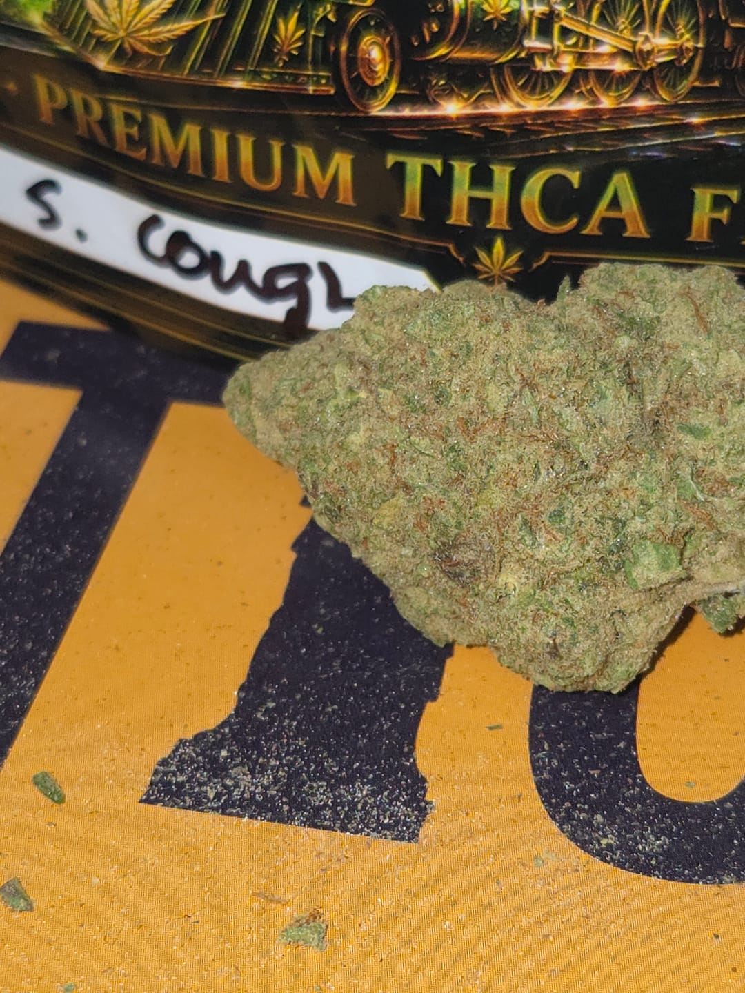 Customer photo review of Strawberry Cough THCA Flower