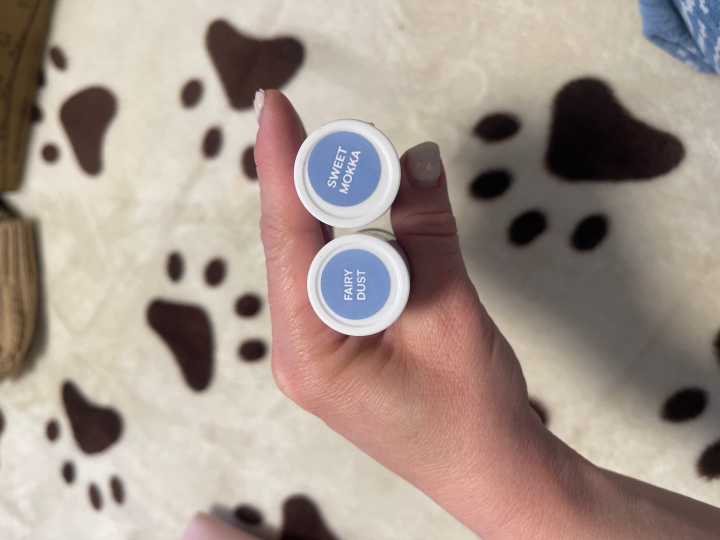 Customer photo review of Etienne Multistick Hydra Cheeks, Lips & Eyes Fairy Dust