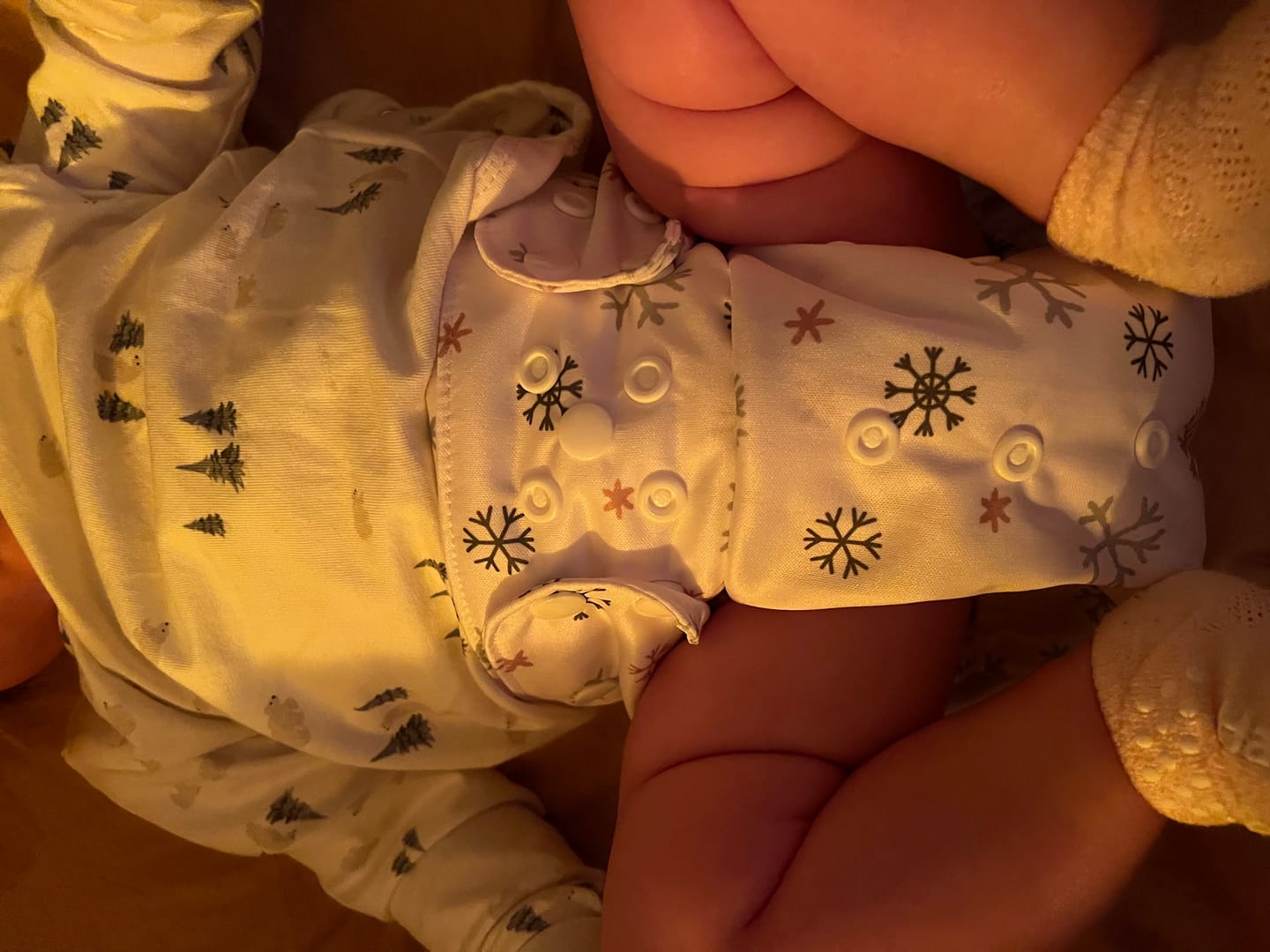 Customer photo review of Essentials Pocket Cloth Diaper with Athletic Wicking Jersey Sale