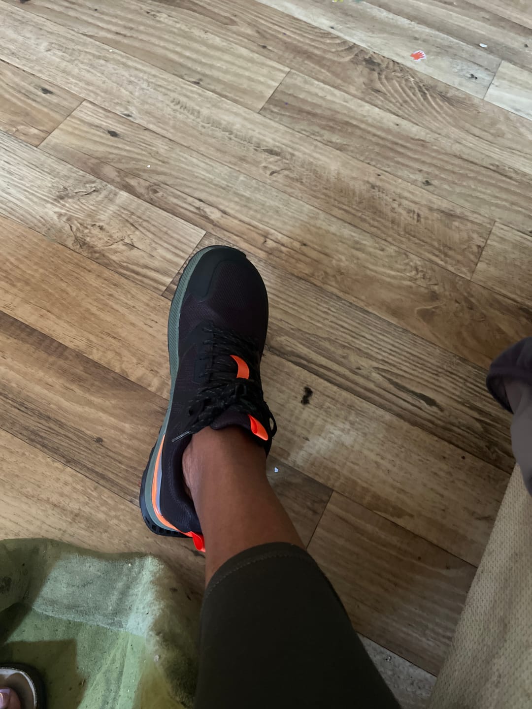 Customer photo review of Aurora - Wide Toe Sneakers